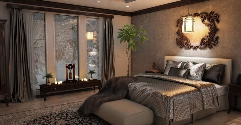 6 Steps to A Luxurious Bed room